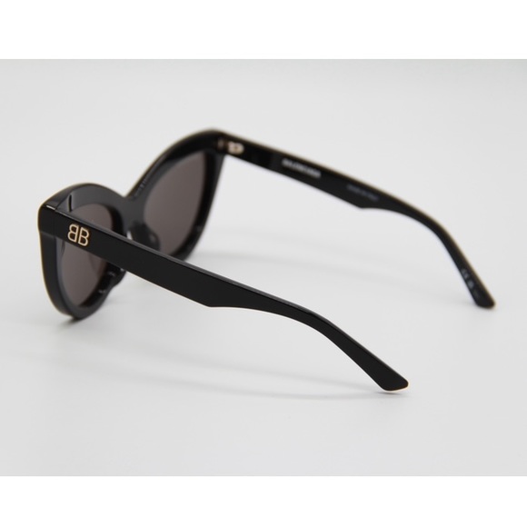 NEW BALENCIAGA SUNGLASSES BB0217S 001 CAT EYE EYEWEAR BALENCIAGA NEW COLLECTION - Picture 5 of 13